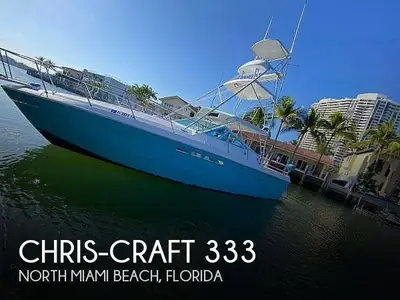 1985 Chris-Craft 333 COMMANDER SPORT