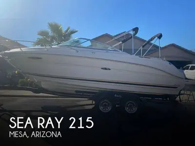 2004 Sea Ray 215 WEEKENDER