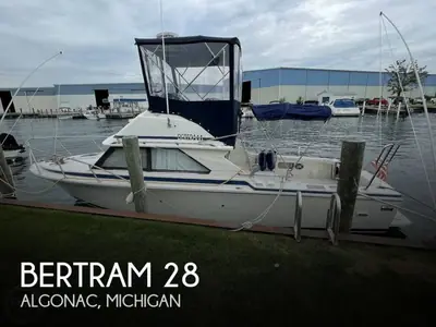1986 Bertram FLYBRIDGE CRUISER