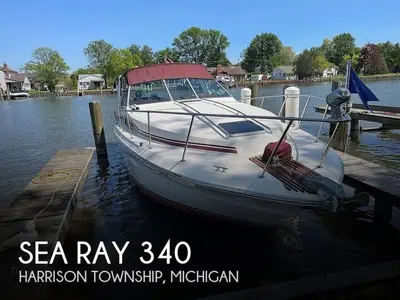 1987 Sea Ray Express Cruiser 340