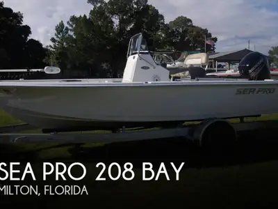 2017 Sea Pro 208