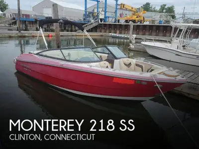 2015 Monterey 218 SS