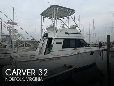 1986 Carver 3227 CONVERTIBLE