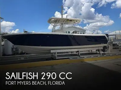 2013 Sailfish 290 CC