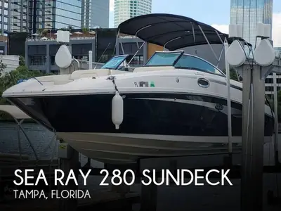 2013 Sea Ray 280 Sundeck