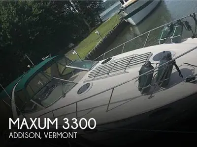2002 Maxum 3300 SCR