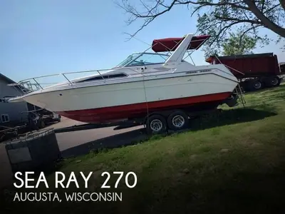 1990 Sea Ray 270 SUNDANCER