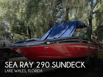 2008 Sea Ray Sundeck 290