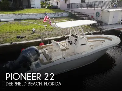 2017 Pioneer 222 Islander