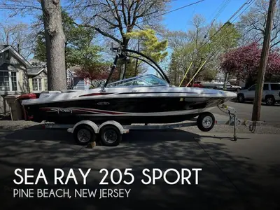 2011 Sea Ray 205 Sport