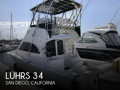 2001 Luhrs Corp 34 CONVERTIBLE