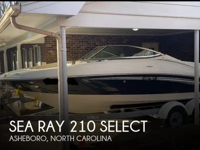 2007 Sea Ray 210 SELECT