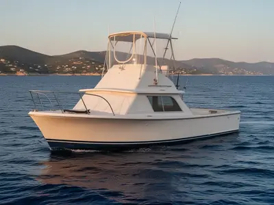 1970 Bertram 31 Flybridge Cruiser