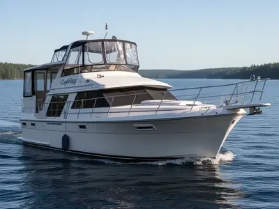 1988 Carver 4207 AFT CABIN