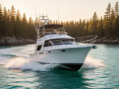 1995 Carver 370 Voyager