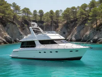 2001 Carver 530 VOYAGER PILOTHOUSE