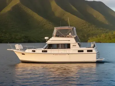 1984 Carver 3607 AFT CABIN