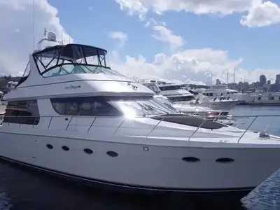 2000 Carver 530 VOYAGER PILOTHOUSE