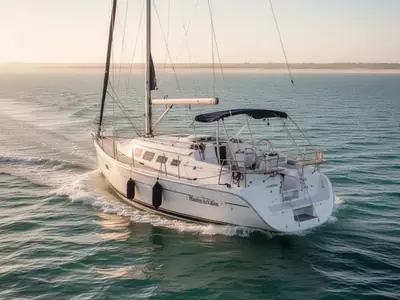 2008 Hunter 41 Deck Salon