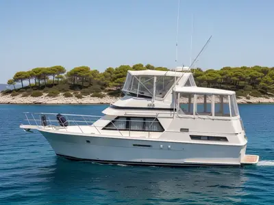 1991 Hatteras 40 DOUBLE CABIN