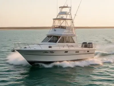1983 Sea Ray 390 SPORT FISHERMAN
