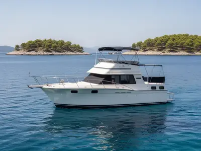 1985 Carver 3207 AFT CABIN