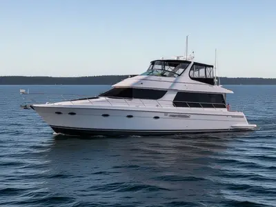 2002 Carver 570 VOYAGER PILOTHOUSE