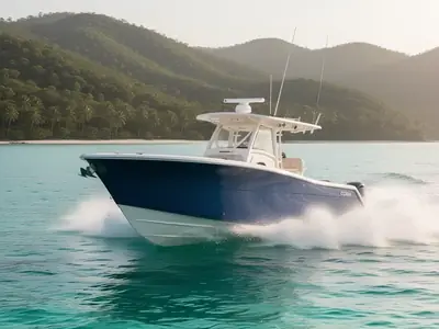 2018 Cobia 301 Center Console