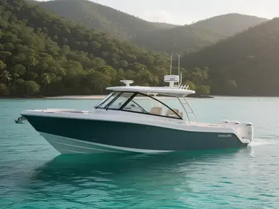 2019 Everglades 340 Dual Console