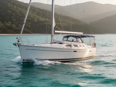 2009 Hunter 41 Deck Salon
