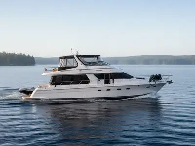 2002 Carver 570 VOYAGER PILOTHOUSE