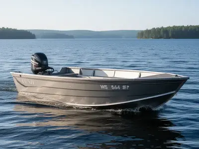2025 Lund 1650 Angler Tiller