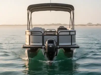 2023 Manitou Pontoon 22 MAX BENCH-I/O