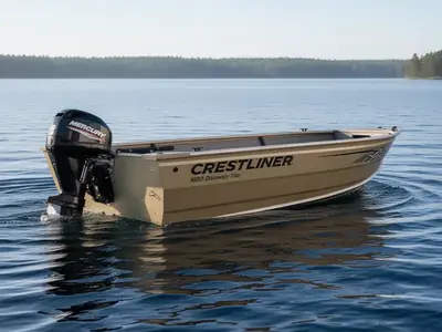 2023 Crestliner 1650 Discovery Tiller
