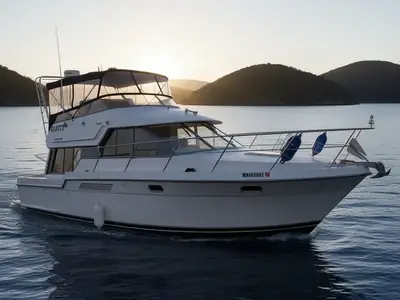 1995 Carver 370 Voyager