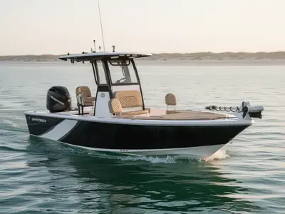 2025 Sportsman Masters 227 Bay Boat