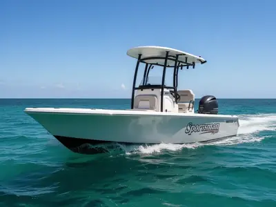 2024 Sportsman Masters 227 Bay Boat