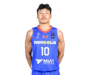 Tuvshinjargal Gantulga photo. By FIBA