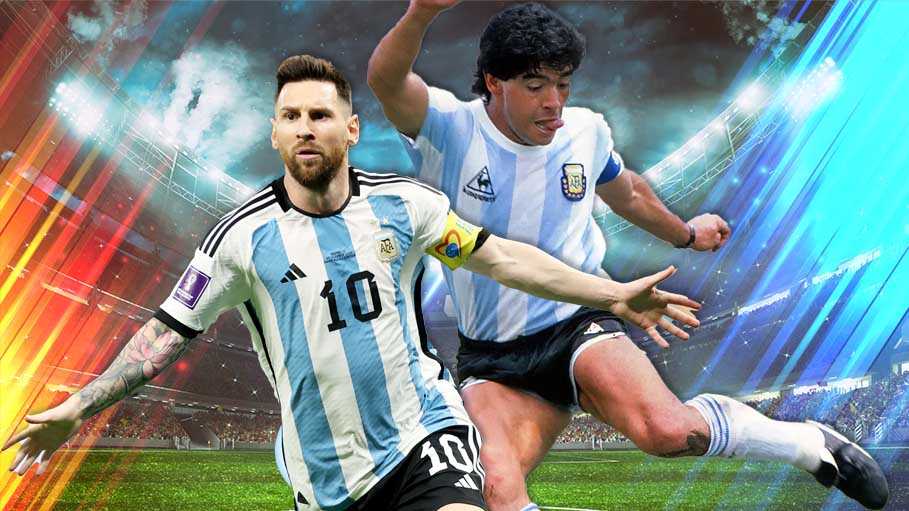 Lionel Messi Has a Chance to Match Diego Maradona in The World Cup Final