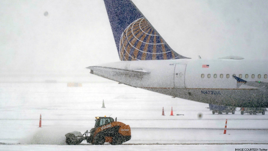 Over 1,000 United States Flights Cancelled Due to Winter Storm