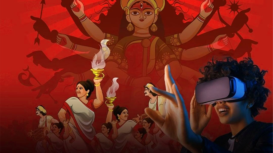 Kolkata Durga Puja Enters the World of Metaverse