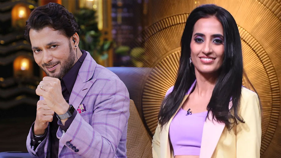 Anupam Mittal and Vineeta Singh from Shark Tank Describe Pitching in Unusual Places: "Inside Washrooms, Chasing Cars"