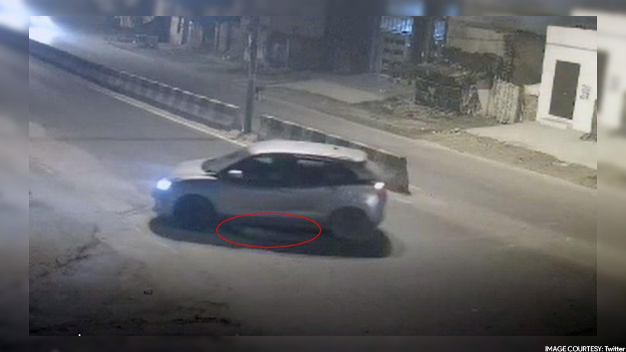 Chilling Video Shows Delhi Woman Being Dragged Underneath Baleno Car