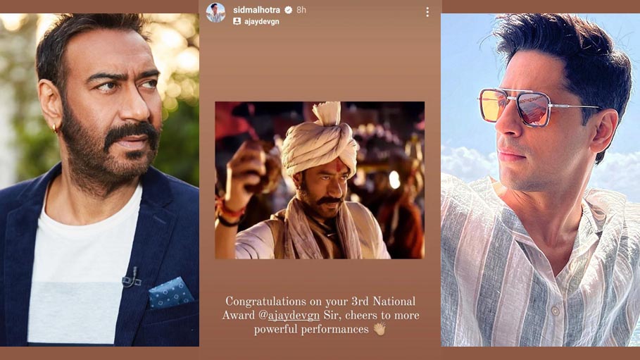 Rohit Shetty Congratulates Ajay Devgan for Winning His Third National Award for Tanhaji