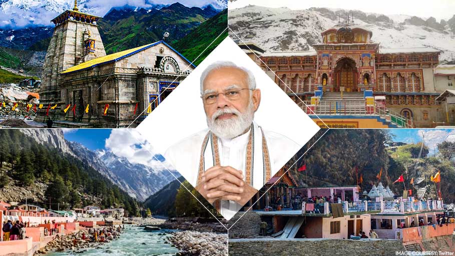 Modi Praises Devotees' Spirit of Keeping Places of Pilgrimage Clean