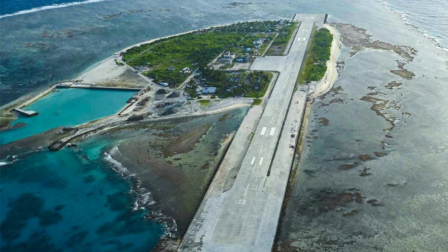 Philippines Constructs Coast Guard Station on Contested South China Sea Island