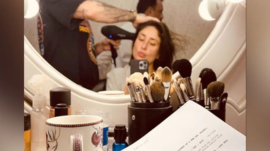 The Crew Diaries: Kareena Kapoor Shares Pic from Her Makeup Room
