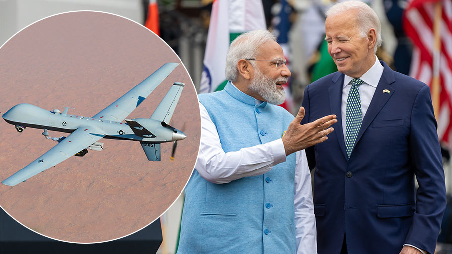 Joe Biden, PM Modi Welcome India's Plans to Procure MQ-9 Reaper Predator Drones