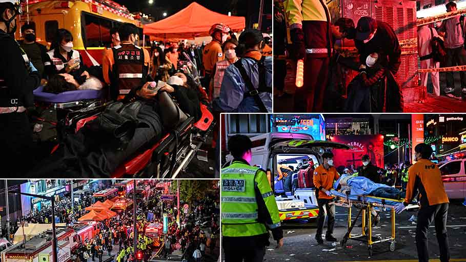 South Korea Starts Probe into Deadly Halloween Stampede