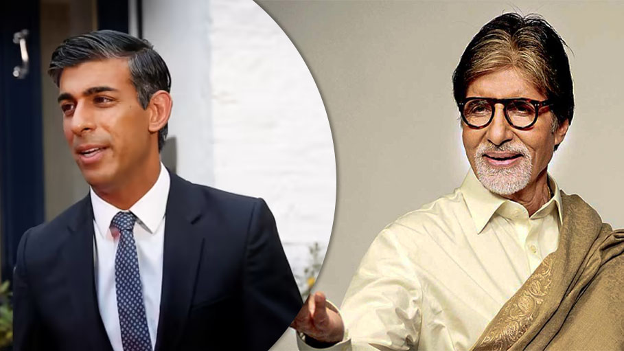 "New Viceroy": Amitabh Bachchan on Rishi Sunak Becoming UK PM